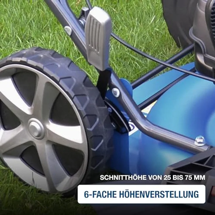 HYUNDAI Benzin-Rasenmäher LM5103G M, Mulchmäher mit 51 cm Schnittbreite, 3.9 PS, ohne Radantrieb – Bild 7