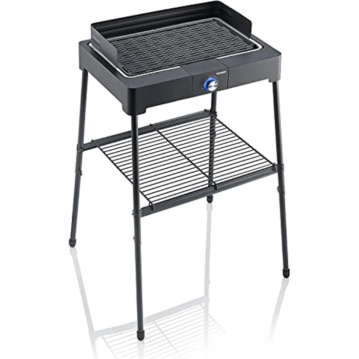 Severin Standgrill m. Windschutz PG 8563 sw Elektrogrill – Bild 3