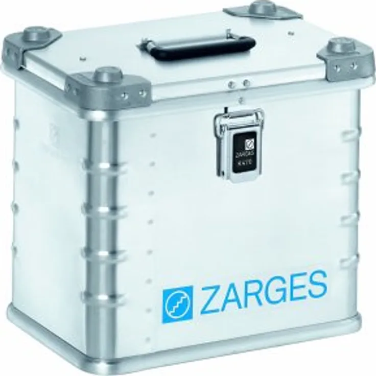 Zarges 27l, IM: 350x250x310mm, silber, 350x250x310mm (internal)