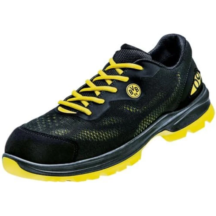 Atlas Malocher 09 S1P, Sicherheitshalbschuhe mit Alu-tec Kappe, metallfreier Durchtrittsicherheit, Größe 38, Weite 10, ESD-Ausstattung – Bild 1