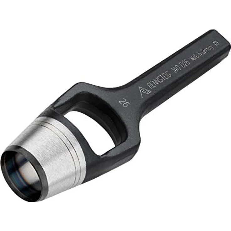 Rennsteig Henkellocheisen Ø 31 mm, Lochstanzer für Gummi, Leder, Filz, Kunststoff, Kork, Stoff, aus Spezial-Werkzeugstahl, geschmiedet und schwarz tauchlackiert – Bild 5