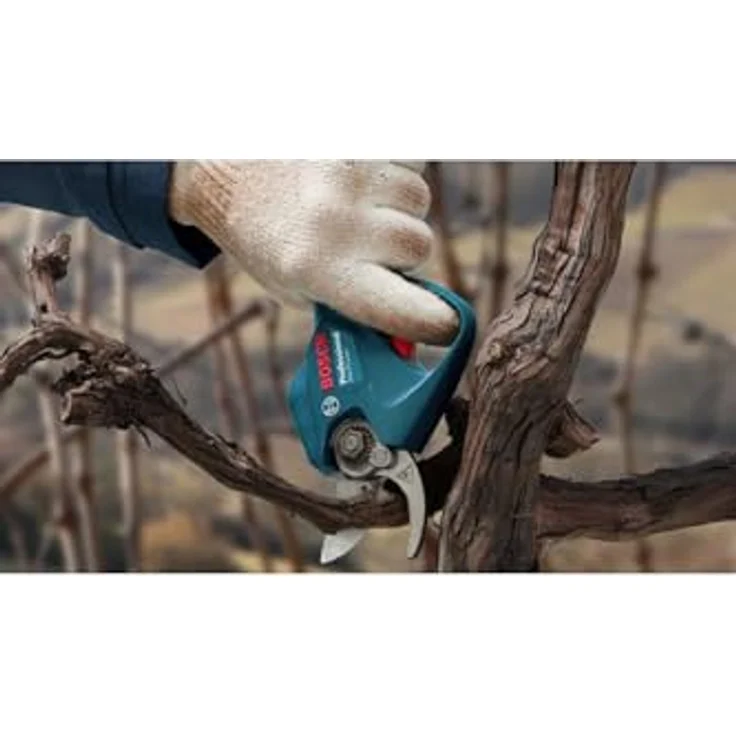 Bosch Professional System 12V: Akku-Pro-Astschere Pruner (max. Schnitttiefe in Holz (Äste) 25mm), integrierte LED-Anzeige, bürstenloser Motor, ergonomisches Design, 1 kg – Bild 4