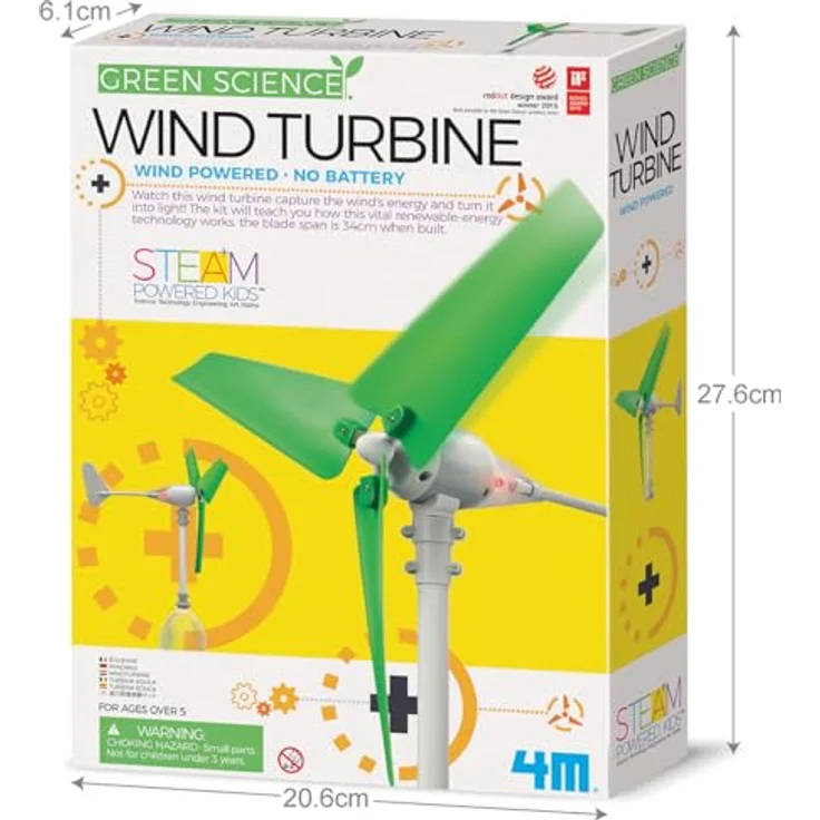 4M Bauen Sie Ihre eigene Windturbine – Bild 4