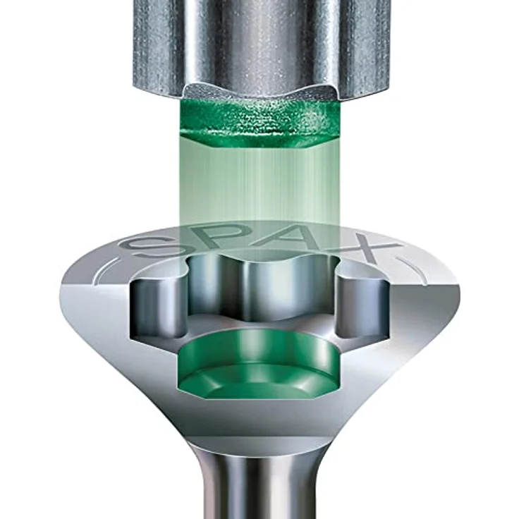 SPAX BIT T-STAR plus T15, Länge: 50 mm, 5 Stück in der Dose, 5000009183159 - Preisvergleich – Bild 2