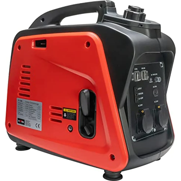 Grafner Stromerzeuger Inverter Generator 2200 W, Benzinbetrieb 4 Takt, Invertertechnologie, leicht robust, digitaler Notstrom Aggregat – Bild 9