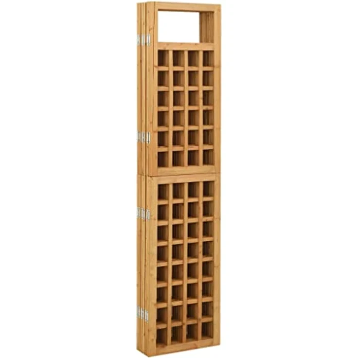 VidaXL 6-tlg. Paravent-Spalier Massivholz Tanne 242,5x180 cm – Bild 4