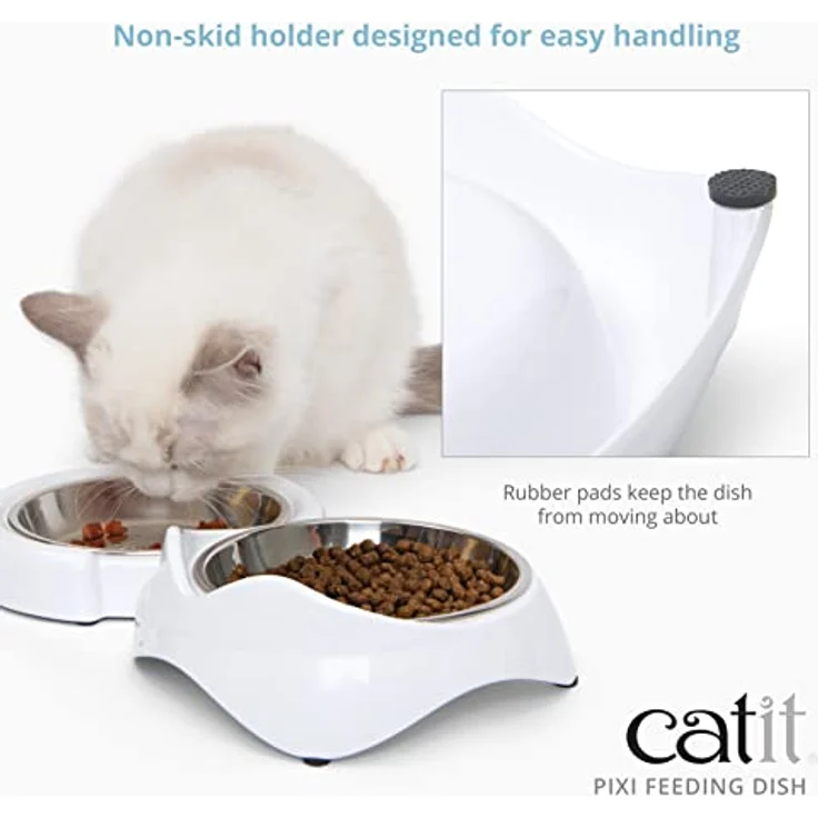 Catit PIXI Futternapf Einzel, weiß – Bild 5