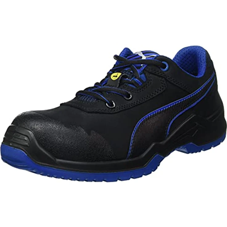 PUMA Safety Argon Blue Low 644220-48 ESD Sicherheitsschuh S3 Groeße: 48 Schwarz, Blau 1 Paar, 48 EU – Bild 1