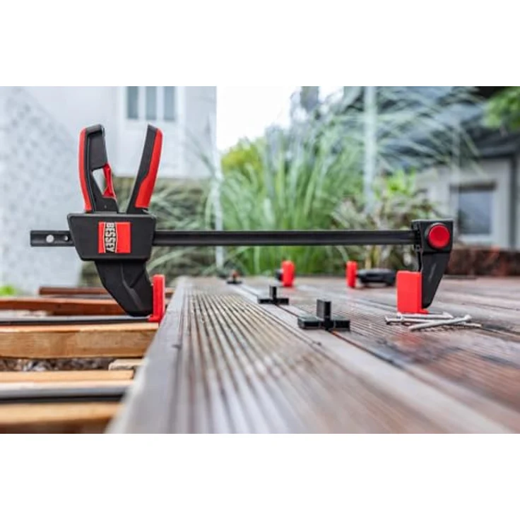 BESSEY Montageset für Terassendielen EZ-DT, passend für EZ360 und EZL ab 300 mm Spannweite, Gewicht 0,27 Kg – Bild 5