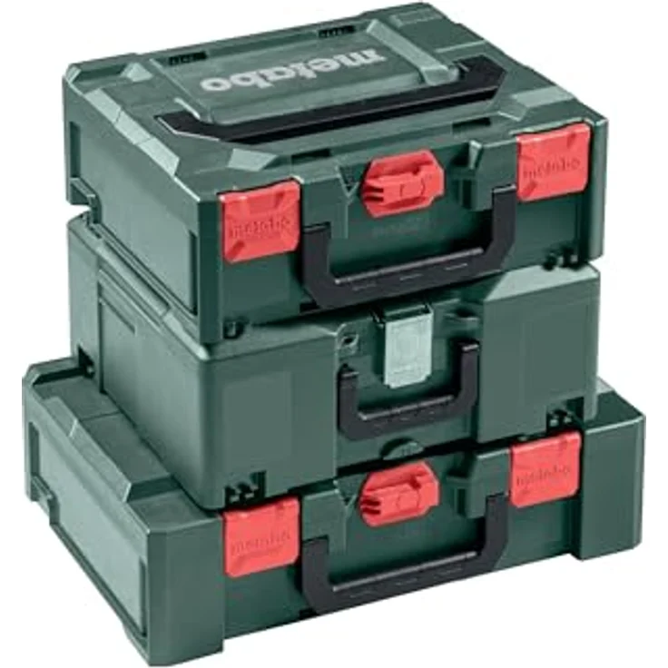 Metabo MetaboX 340 626888000 System Werkzeug Koffer aus Kunststoff Stapelbar Solo - ohne Einlage – Bild 7