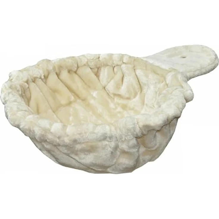 nanook Kratzbaum Liegemulde für schwere Katzen - Größe XXL, 45 cm Ø, Tiefe 12 cm - beige – Bild 4