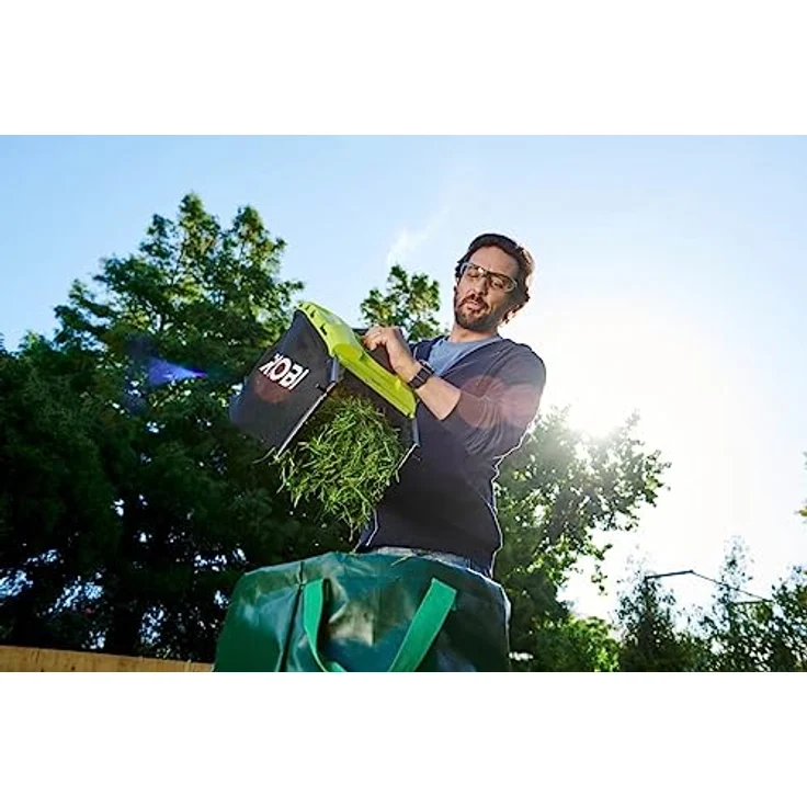 Ryobi Akkurasenmäher ONE+ 18 V, 33 cm Schnittbreite, inkl 2x4,0 Ah Akku & Ladegerät, (Komplett-Set) – Bild 5