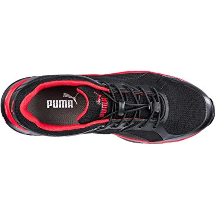 PUMA Safety FUSE MOTION 2.0 LOW Arbeitsschuh, mit IMPULSE.FOAM® Zwischensohle, hitzebeständiger Gummilaufsohle, FUSE.TEC® Elementen und Schnellschnür-System, rot – Bild 2