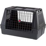 Ferplast Autotransportbox für Hunde Atlas CAR 100 Scenic, mit Sicherheitshaken, Hervorragende Belüftung
