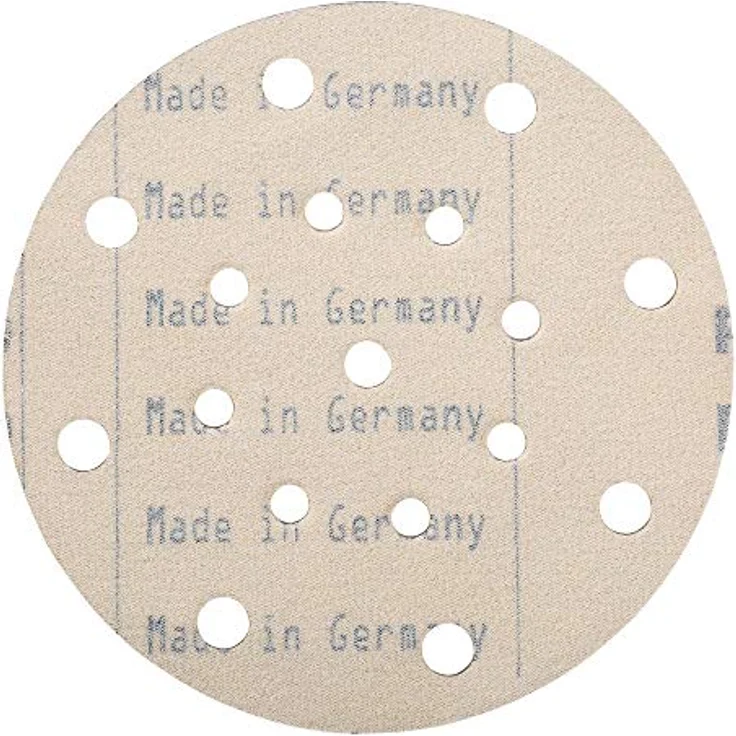 STIER Schleifscheiben Universal D150 / P40 / 16-Loch / 50 Stk. - Hochwertiges Korundkorn, Made in Germany – Bild 3