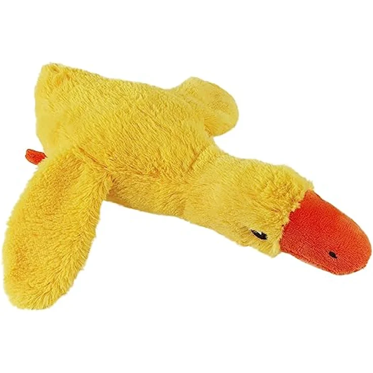 Nobby Plüschente Emmy, 25 cm, Softplüsch mit Squeaker und Knisterflügel – Bild 1