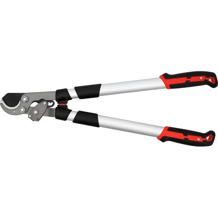 Yato Teleskopische Amboss-Astschere mit Ratsche, 40 mm Schnittdurchmesser