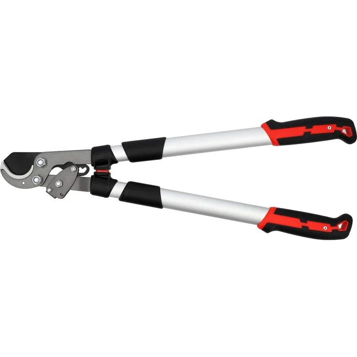Yato Teleskopische Amboss-Astschere mit Ratsche, 40 mm Schnittdurchmesser