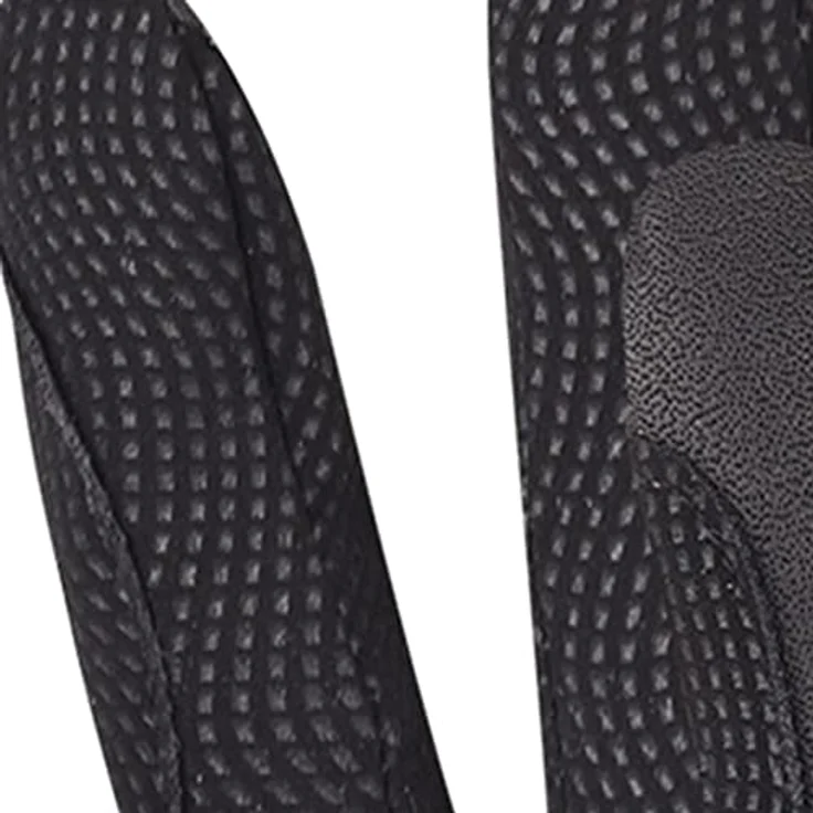 WALDHAUSEN ELT Reithandschuh, eleganter Handschuh in Leder-Optik, schwarz, Größe M, mit griffiger Innenhand und Klettverschluss – Bild 5