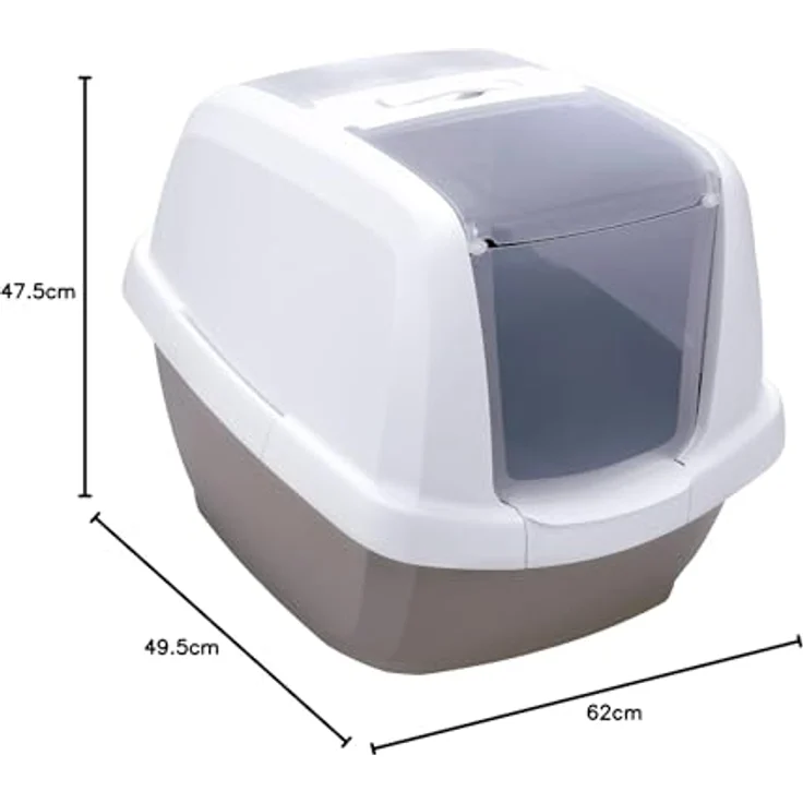 Imac kattenbak Maddy Taupe 62X49,5X47,5 cm – Bild 2