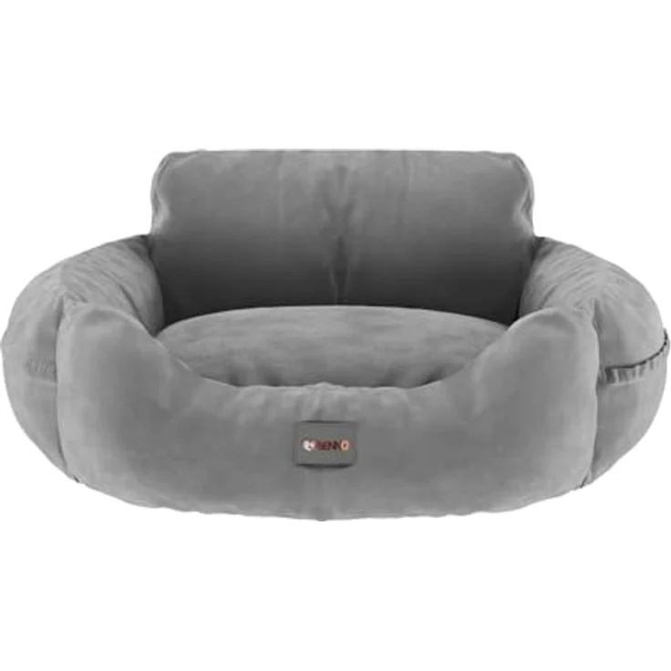 BENNO Hundesitz BUDDY Auto, quadratischer Autositz in Anthrazit, waschbar, rutschfest, 55x45x30 cm, Polyester – Bild 9