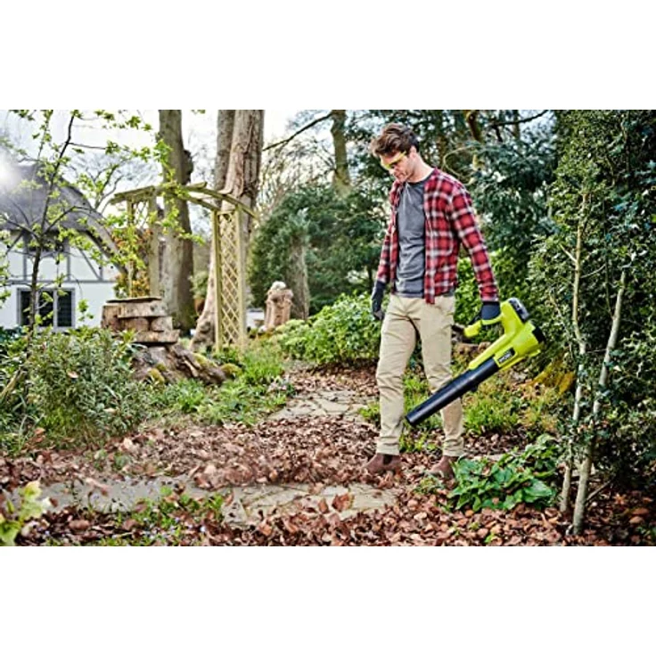 Ryobi Akku-Laubgebläse RY18BLA-140 Laubbläser, Gartengebläse mit leichtem Design, 18V inkl. 4Ah Akku - Preisvergleich – Bild 6