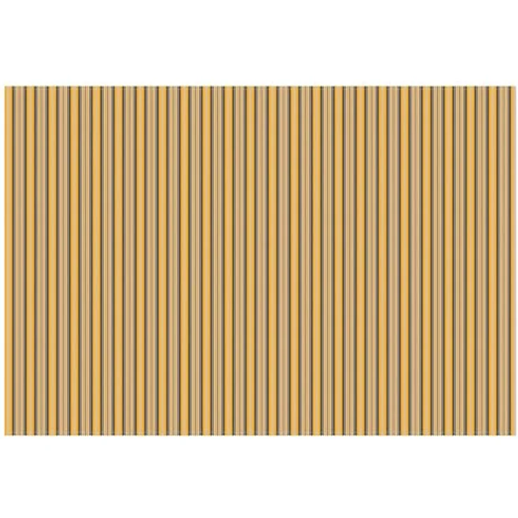 vidaXL Markisenersatzstoff Orange und Schwarz, 500 x 350 cm, UV-beständiges und wetterfestes Polyester – Bild 4