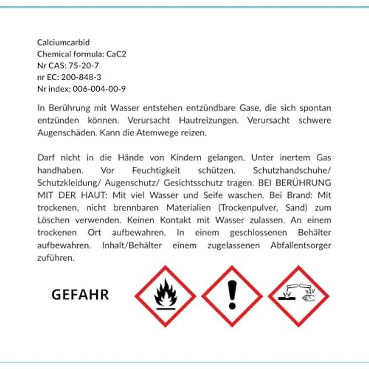 Creative Home Calciumcarbid Vergrämungsmittel, 500 g Granulat für Wühlmäuse und Maulwürfe, Korngröße 15-25 mm – Bild 8