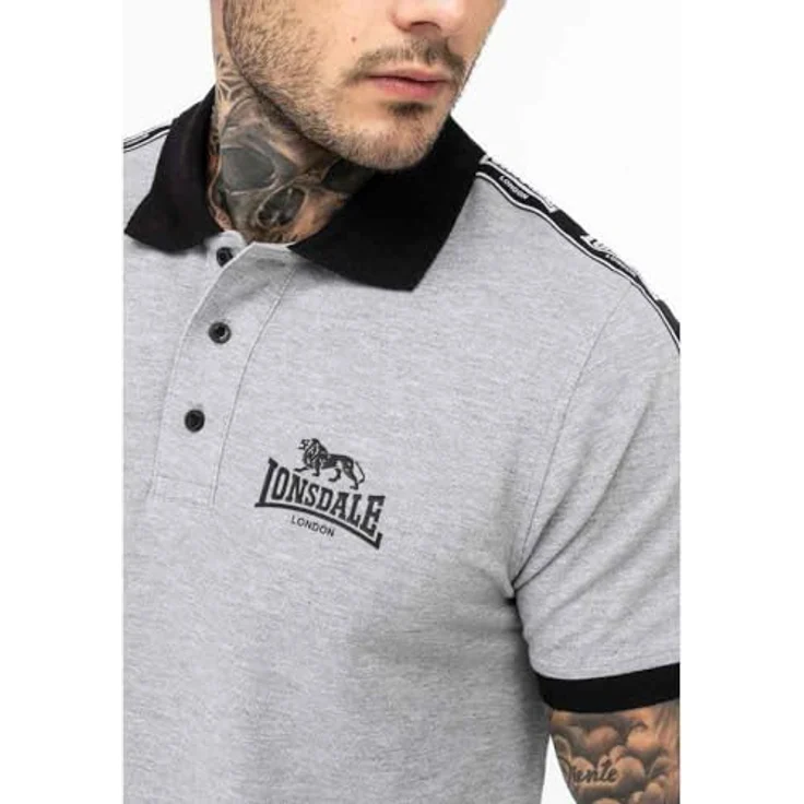 Lonsdale Poloshirt Setter, klassisches Herren Poloshirt in verschiedenen Farben – Bild 5