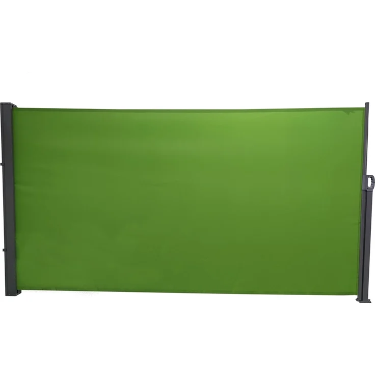 HTI-Living Seitenmarkise uni, 300 x 160 cm, schwarz, ausziehbar bis 3 m – Bild 1