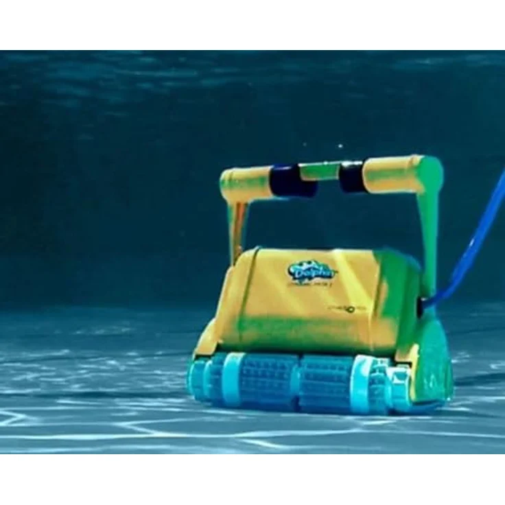 Dolphin Pro X2 Combi-Bürste, automatischer Poolreiniger mit gyroskopischer Navigation, geeignet für Schwimmbecken bis 25m, inkl. Fernbedienung und Caddy – Bild 4
