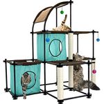 Kitty City Claw Indoor Mega Kit Katzenmöbel Wellig Katzenkratzer Katzenbett