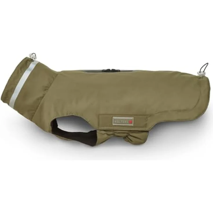 Wolters Outdoorjacke Modern Classic für Dackel, wasserdicht und mit kuscheligem Innenfleece, olive – Bild 1