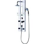 Eisl Duschpaneel Feeling, inklusive 4 Massagedüsen, Regenschauerdusche und Handbrause mit verschiedenen Strahlvarianten, Aluminium, ORSP-YMSA - Preisvergleich