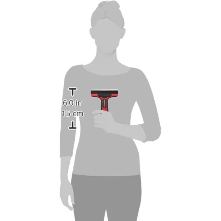 Amazon Basics - Glas- und Fliesenschaber mit weichem Griff, 10.16 cm – Bild 5