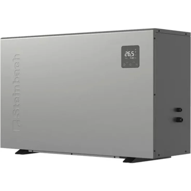 Steinbach Wärmepumpe "Silent 13" grau für Pools bis 60.000 l, 13 kW Heizleistung – Bild 1