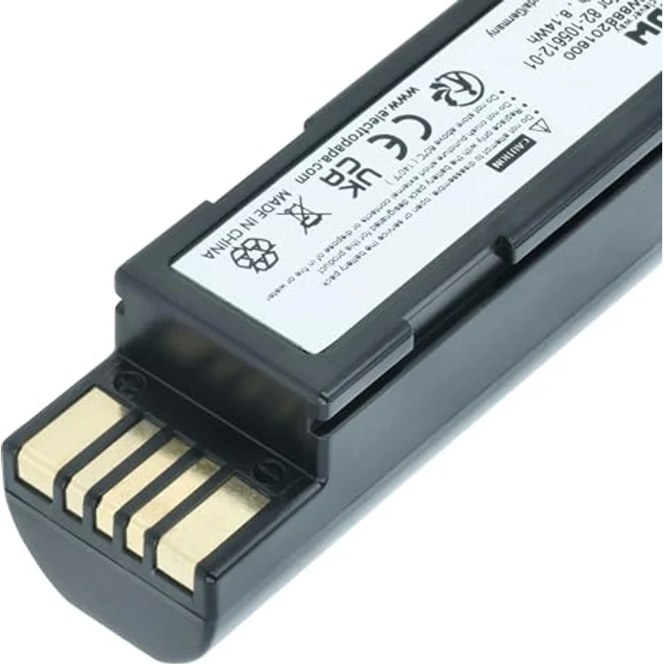 VHBW Akku Ersatz für Zebra 82-166537-01, BTRY-36IAB0E-00 für Barcodescanner (2200mAh, 3,7V, Li-Ion, schwarz) – Bild 6