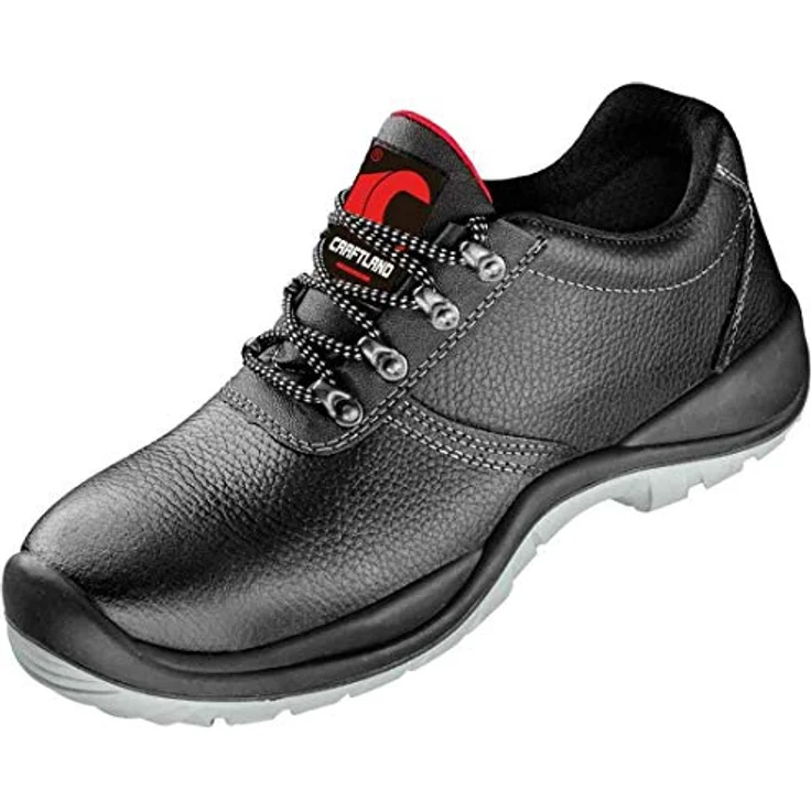 Craftland S3*BERGEDORF NUOVO* HALBSCHUH Arbeitsschuhe in Übergrößen Schwarz 33352 große Unisexschuhe, Größe:46 – Bild 2