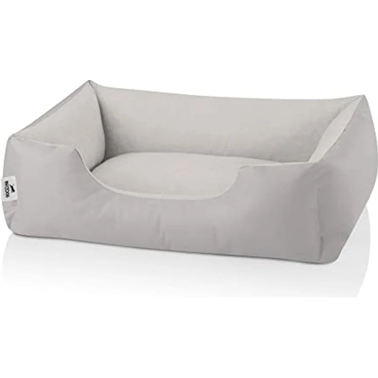 BedDog Hundebett Zara, Hundekissen mit abziehbaren waschbaren Bezug, Hundekorb, Hundesofa, für kleine Hunde, S – Bild 1
