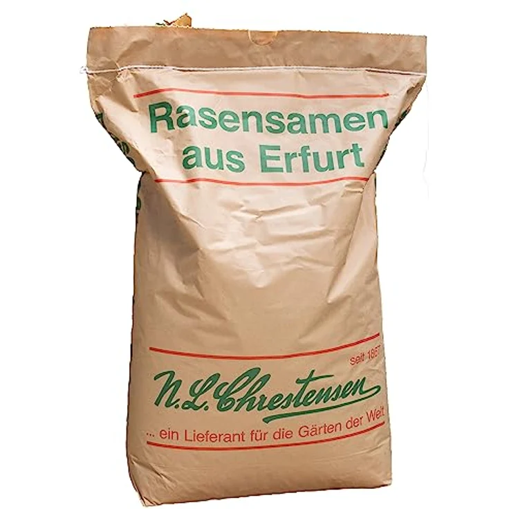 N.L Chrestensen Sport- und Spielrasensamen, 10kg schnellkeimend, robust und dürreresistent, für 300-400 qm, ideal für Hausgärten und Spielflächen – Bild 1