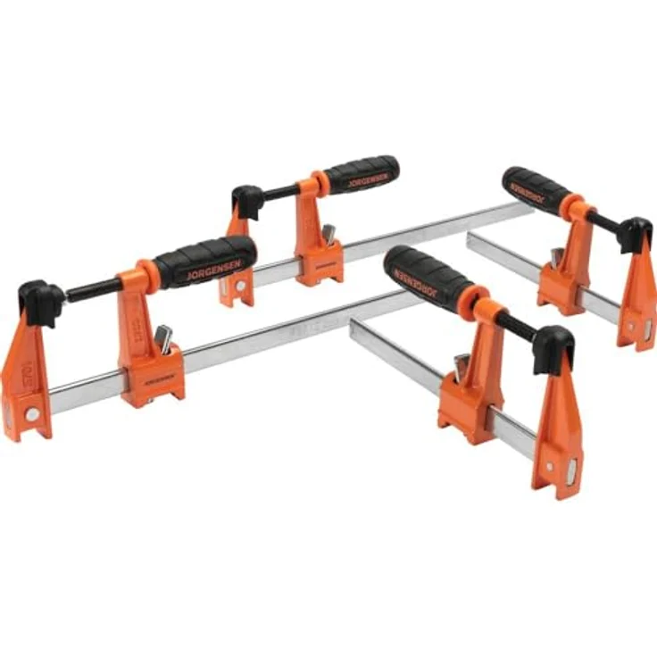 JORGENSEN 4er-Satz Mittelschwere Stahlklemmen (2-15 cm, 2-30 cm) 2391335 Spann-Weite (max.):30mm Pro – Bild 3