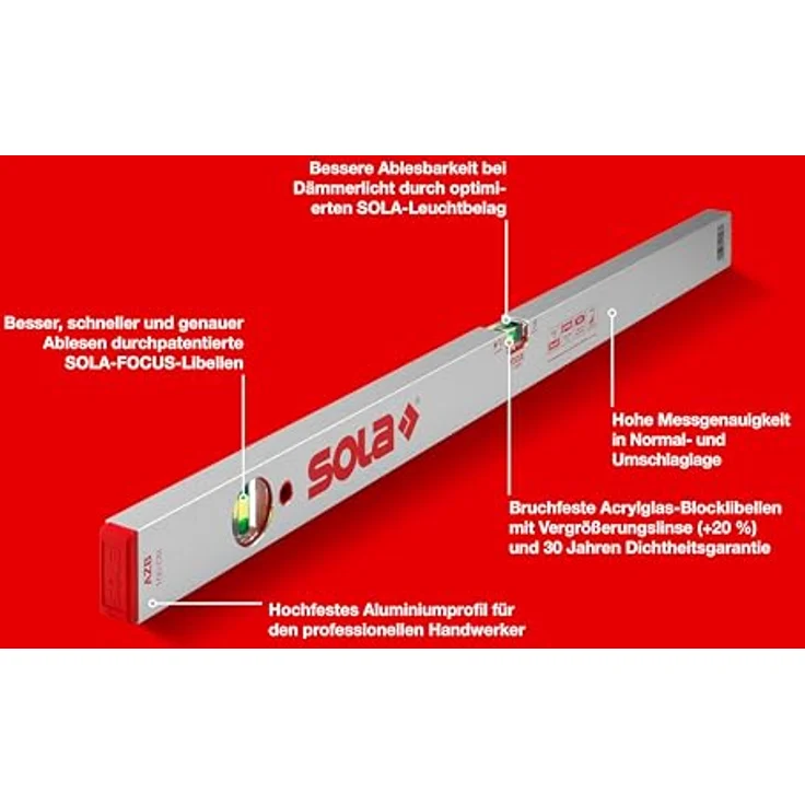 Sola 2.568.704,5 cm AZB 254 cm, rot, 100 cm – Bild 3