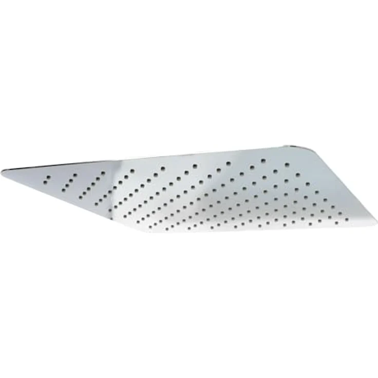 Schulte Kopfbrause 40 x 40 cm, verchromte Regendusche mit Kugelgelenk, EinfachCLEAN System und einstellbarem Neigungswinkel – Bild 1