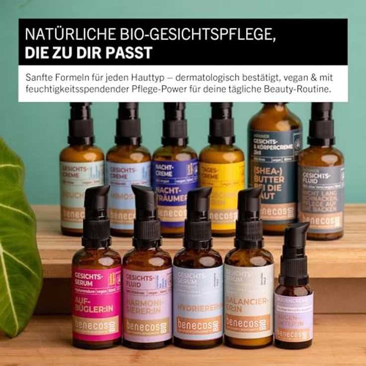 BenecosBIO Gesichtsfluid für Männerhaut, mit Bio-Aloe Vera & Bio-Hanfsamenöl, 50 ml, dermatologisch getestet, vegan, zertifizierte Naturkosmetik – Bild 4