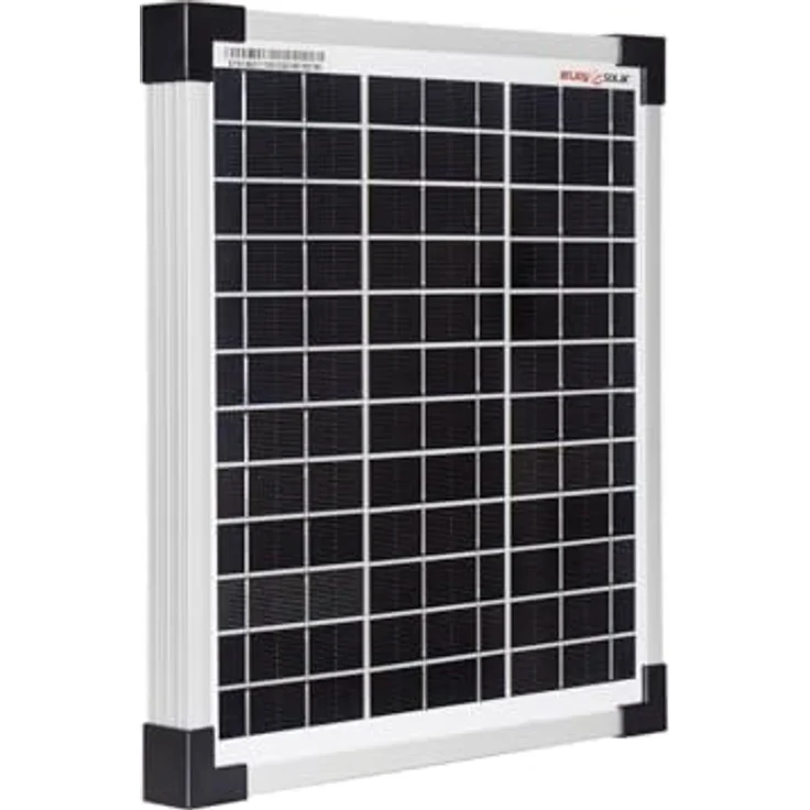 enjoy solar Monokristallines Solarmodul PERC 12V/5W-200W, TÜV zertifiziert, 21,5% Wirkungsgrad, ideal für Garten und Wohnmobil – Bild 2