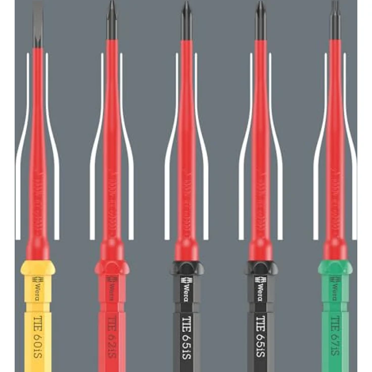Wera Kraftform Kompakt VDE Safe-Torque Speed Schaltschrank-Set 1, 23-teilig mit Drehmomentschraubendrehern und 20 VDE-Wechselklingen in robuster textiler Box – Bild 8