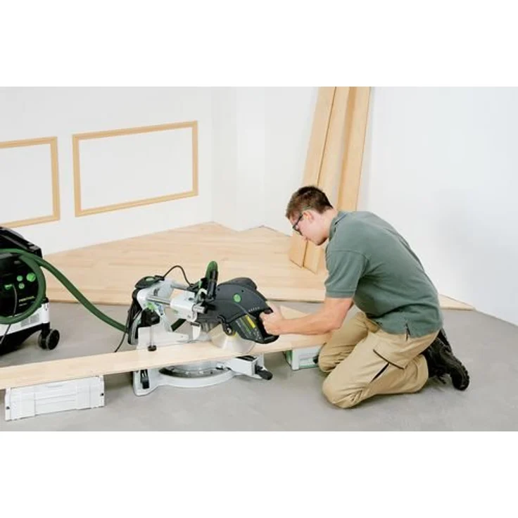 Festool KS 120 EB KAPEX Kapp Zugsäge 1600W 260 mm ( 561283 ) + Sägeblatt HW – Bild 6