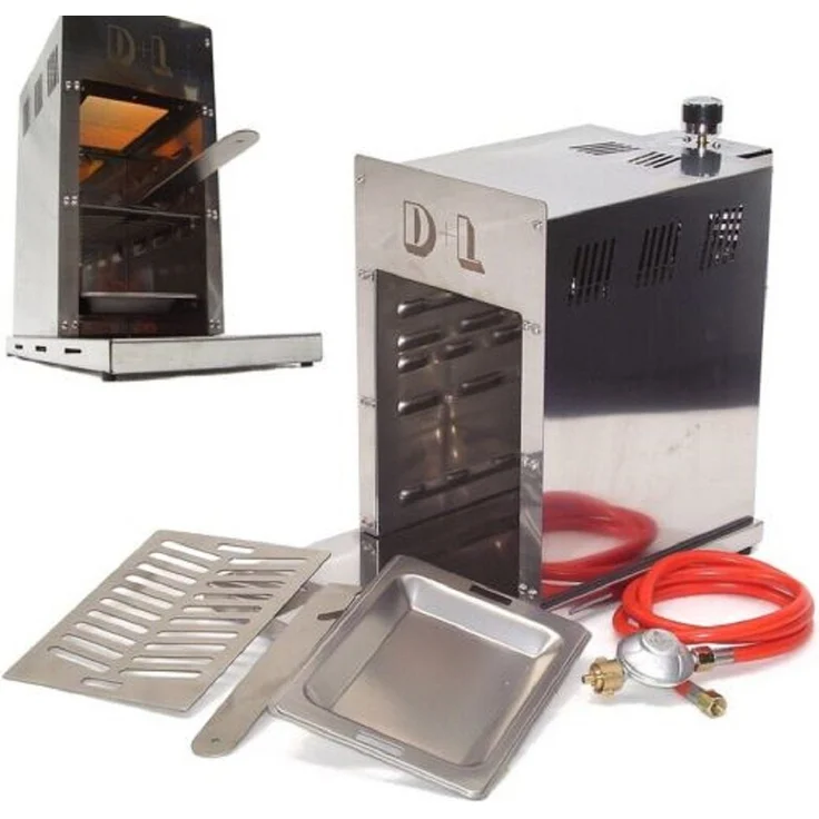 Apex Gasgrill 56525, Hochtemperatur Gasgrill 800° Oberhitzegrill aus Edelstahl
