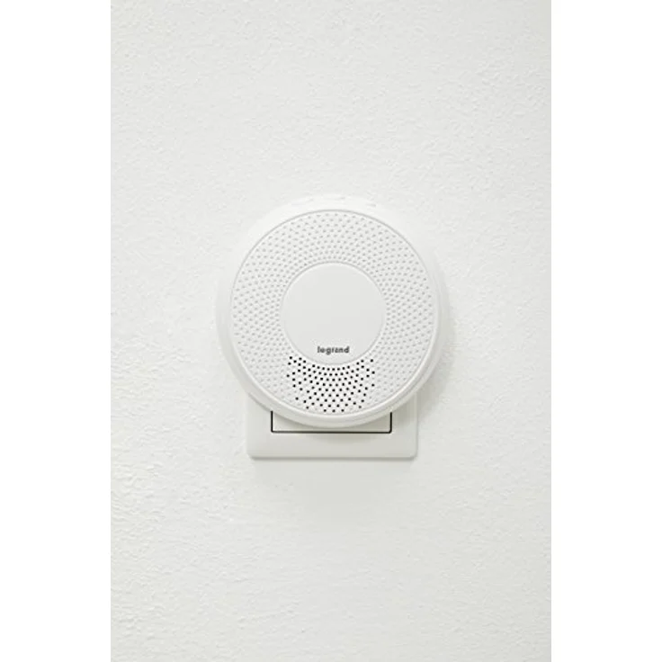 Legrand, Funkklingel-Set Komfort 230V mit wasserdichtem Klingeltaster (IP44) batteriebetrieben, 1x Gong mit Plug-in für Steckdosen, 15 Melodien, 1x Klingeltaster 100m Reichweite, 094254 – Bild 5