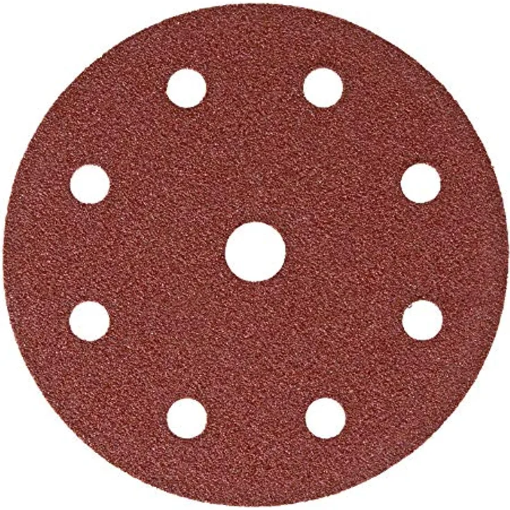 STIER Schleifscheiben Holz D125 / P60 / 8-Loch / 25 Stk., Schleifpapier, Exzenterschleifpapier, Exzenterschleifscheiben, 125mm, Made in Germany